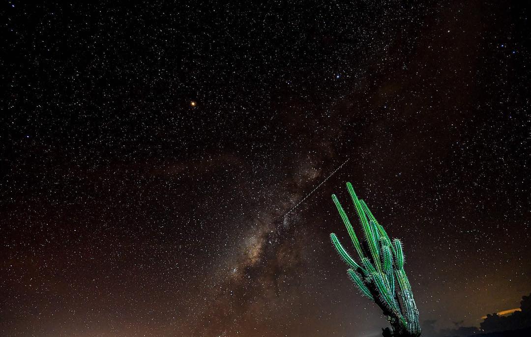 Lluvia de estrellas en el desierto de la Tatacoa