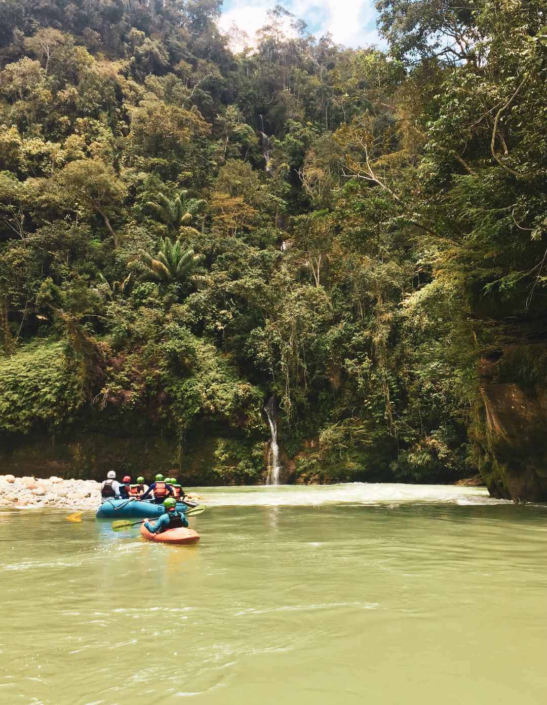 Tour rafting río Güejar