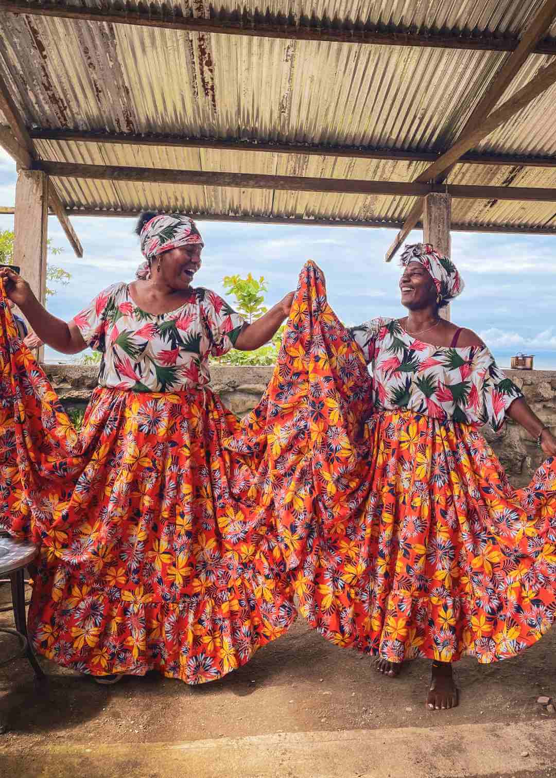 Muestra cultural en Nuquí Colombia