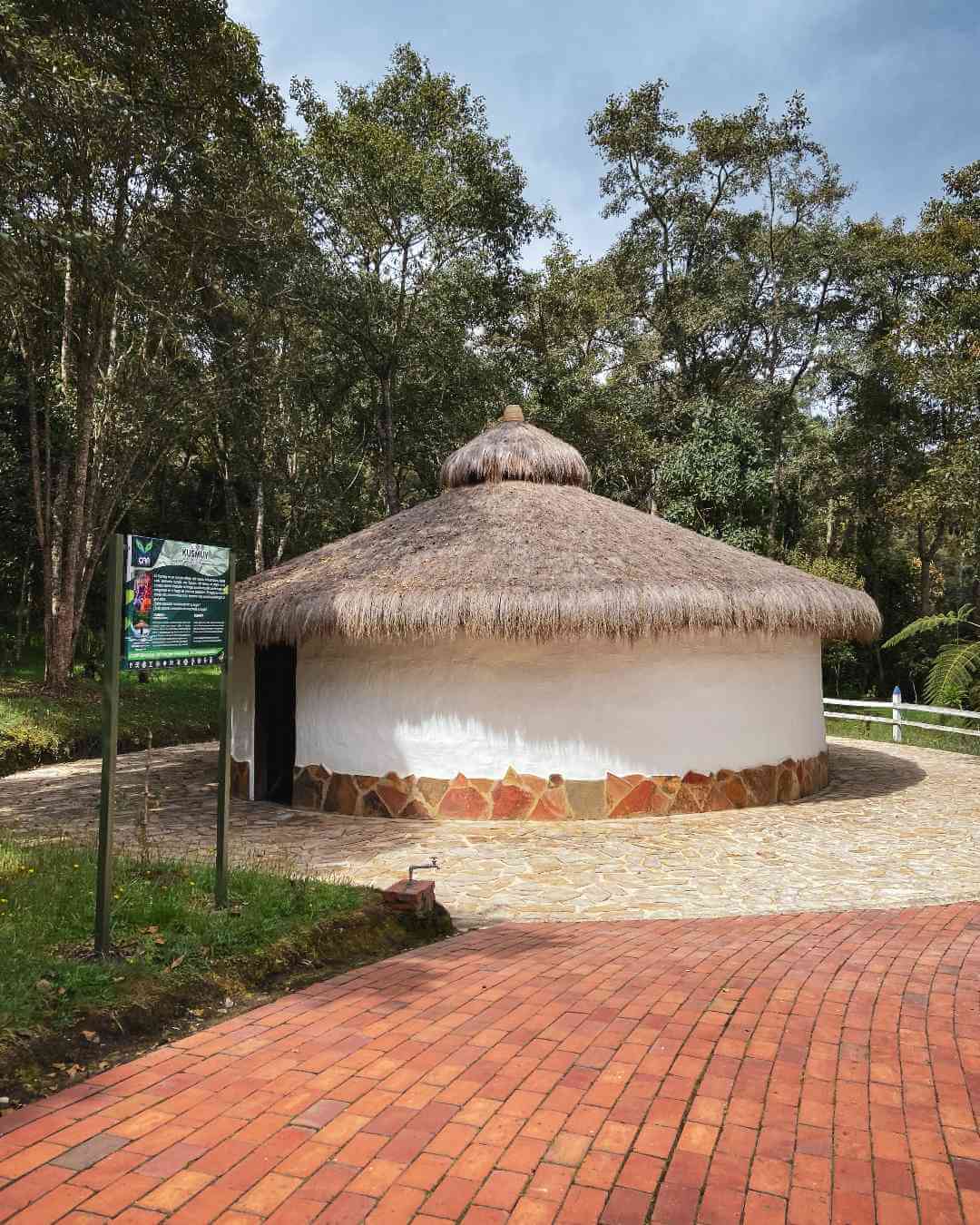 Casa ceremonial Muisca en Guatavita