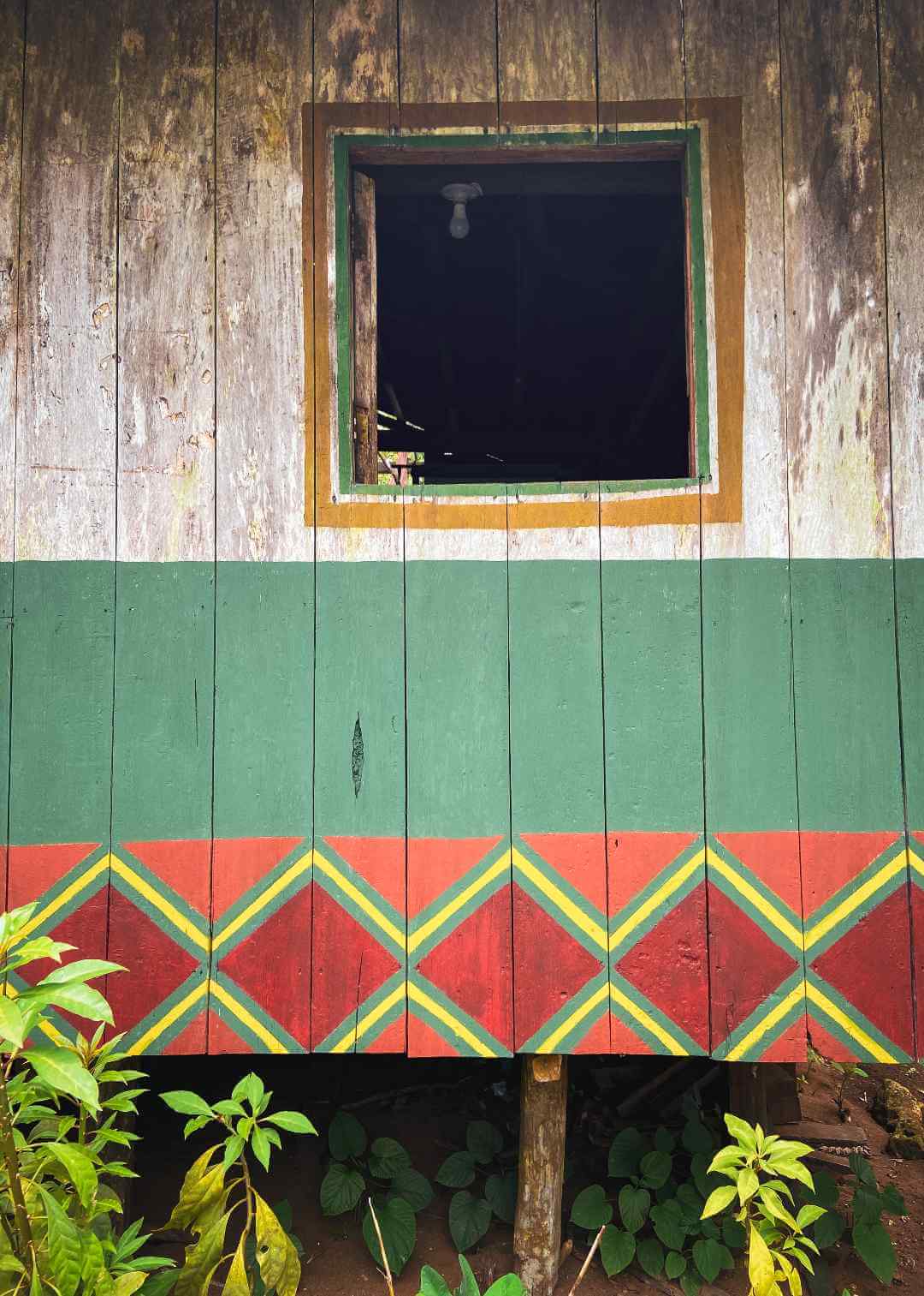 Casas típicas del Chocó