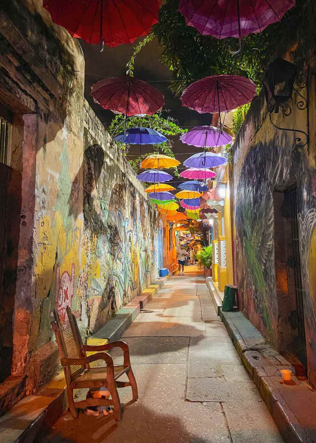 Calles de Getsemaní en Cartagena de Indias