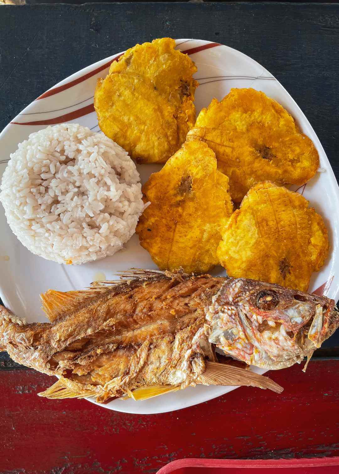 Comida típica de Isla Grande