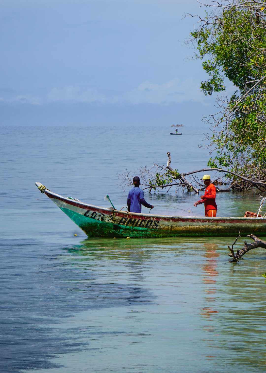 Pescadores artesanales de Isla Múcura