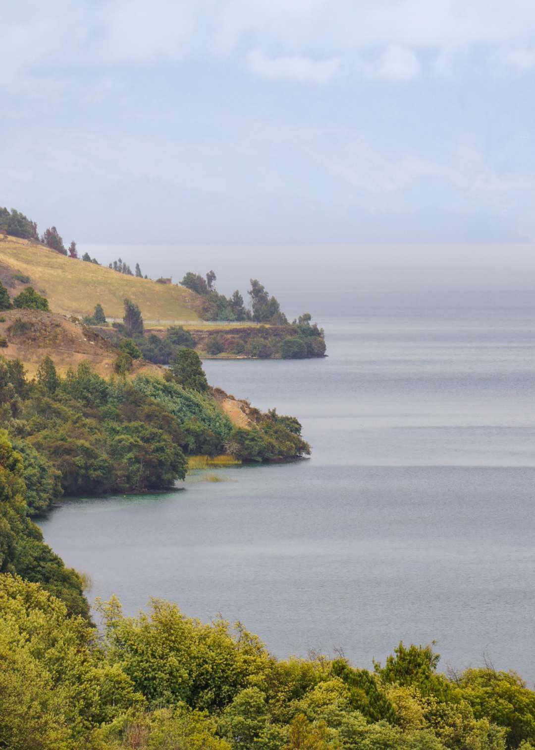 Vista del Lago de Tota