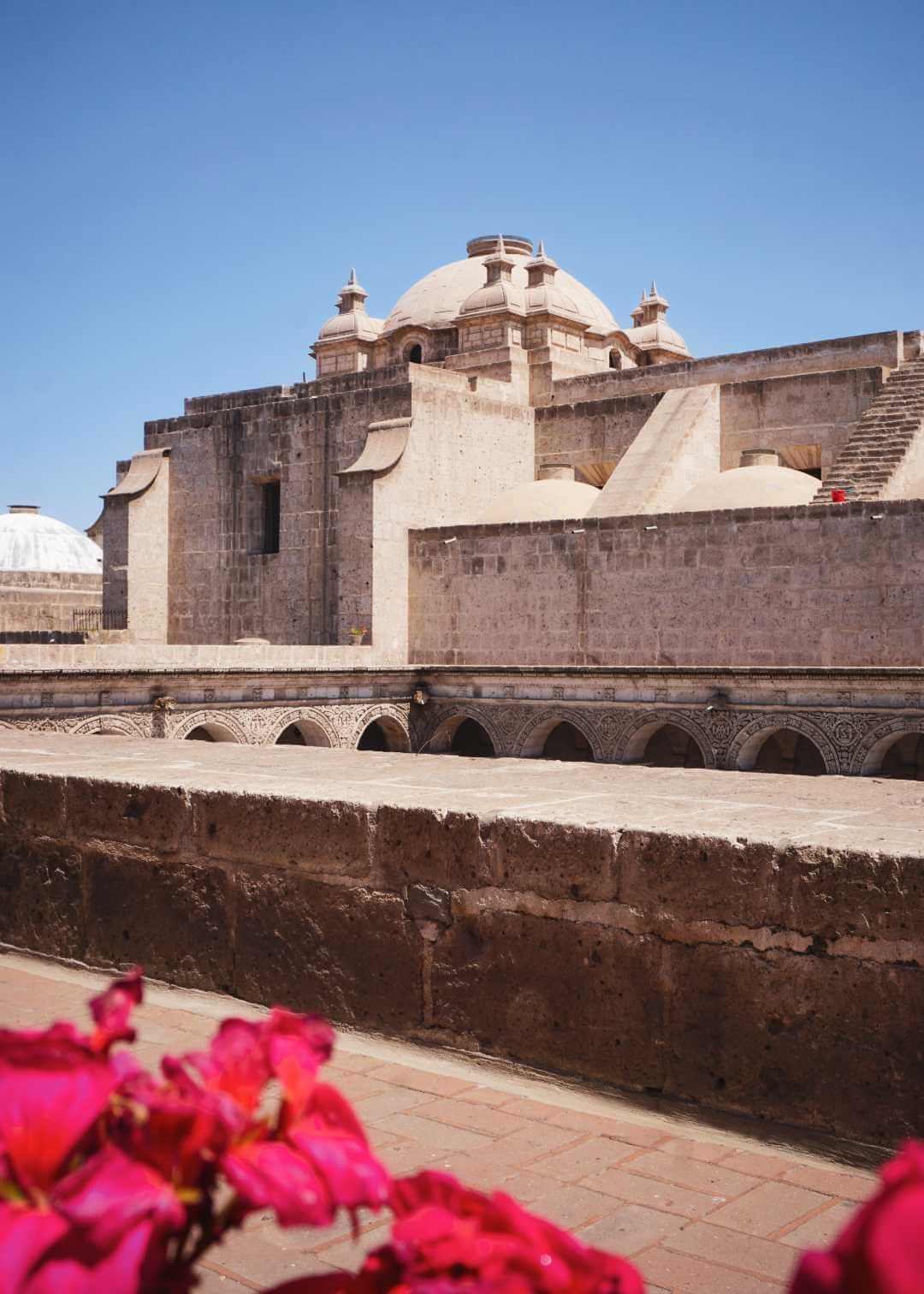 Convento de la Compañía de Jesús en la ciudad peruana de Arequipa