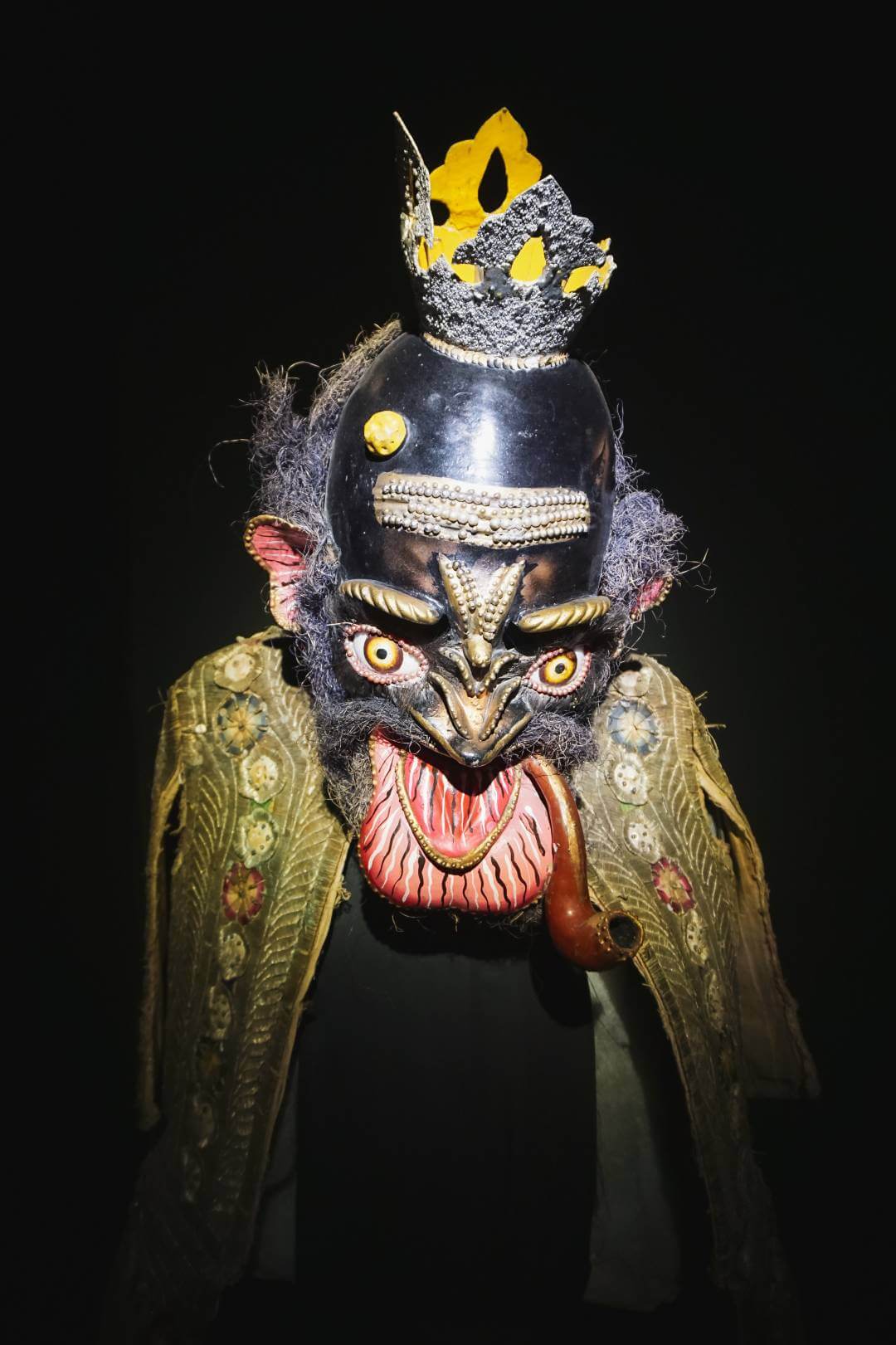 Colección de máscaras de los carnavales de Bolivia en el Museo Nacional de Etnografía y Folklore