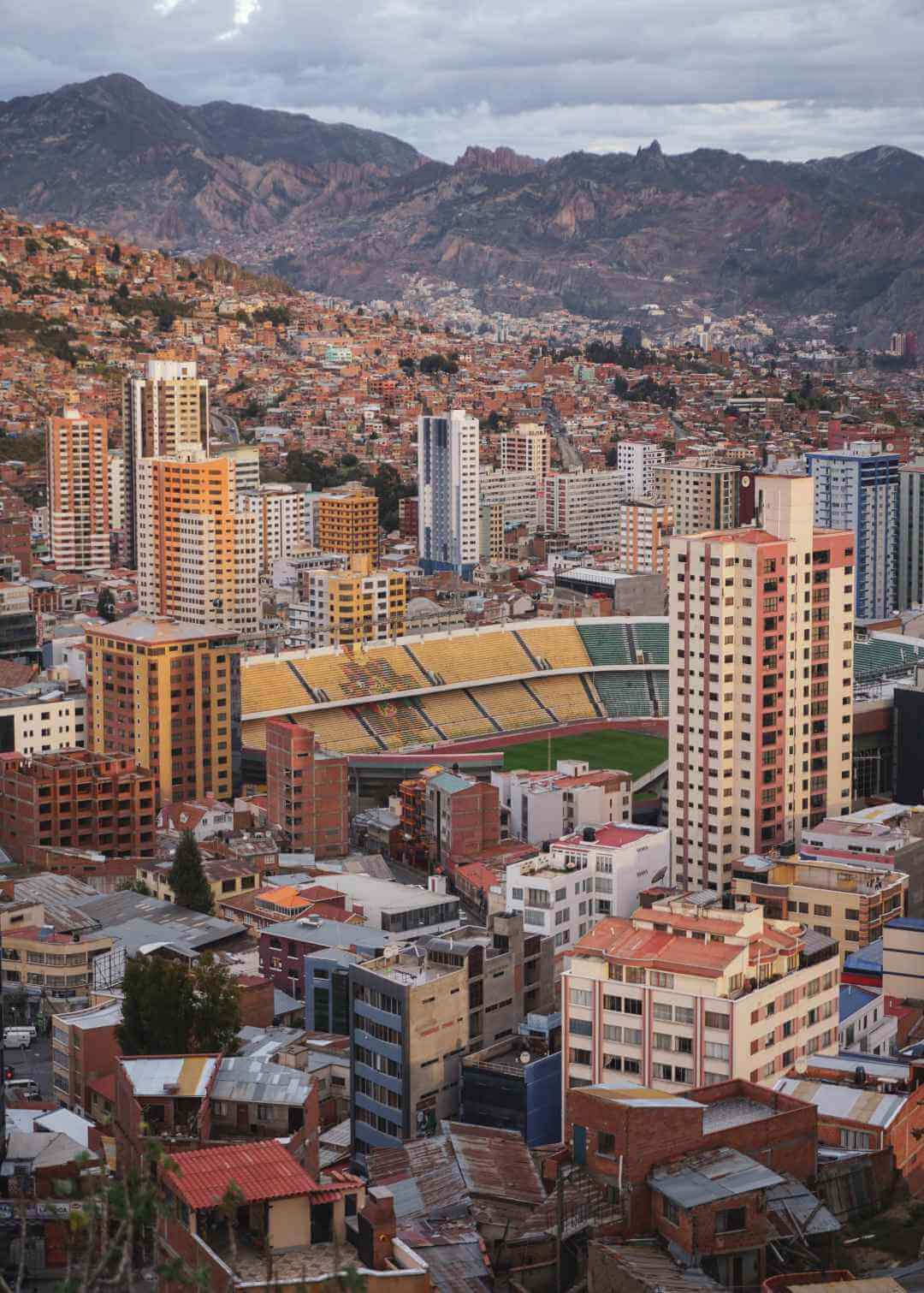 Estadio de fútbol de la ciudad de La Paz