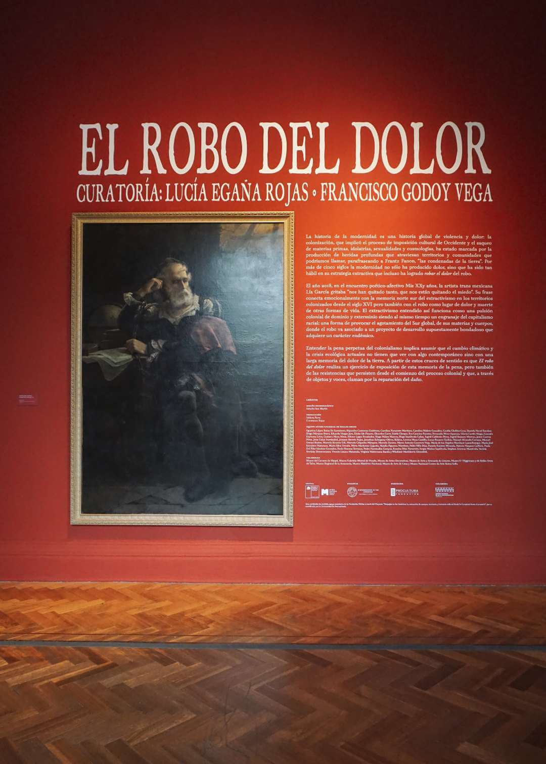 Interior del Museo de Bellas Artes de Santiago