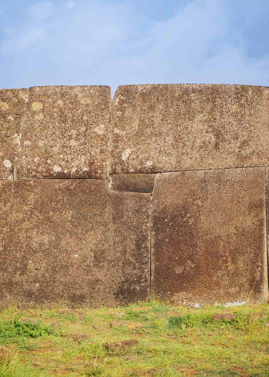 Muro inca en Rapa Nui