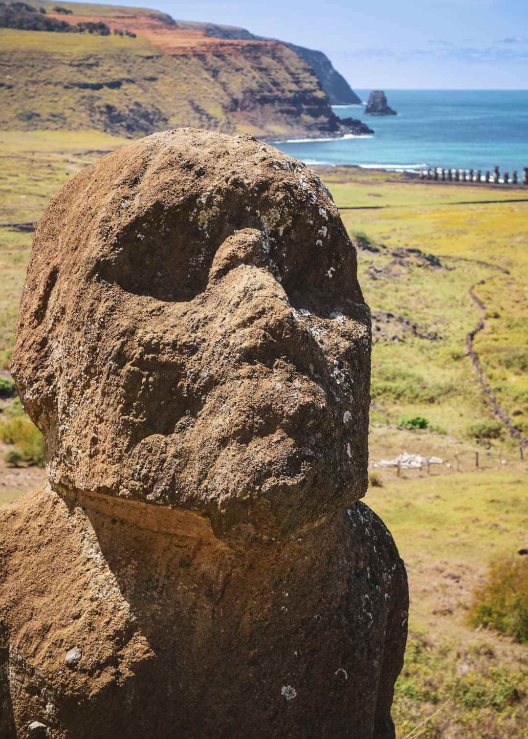 Rapa Nui cabezas