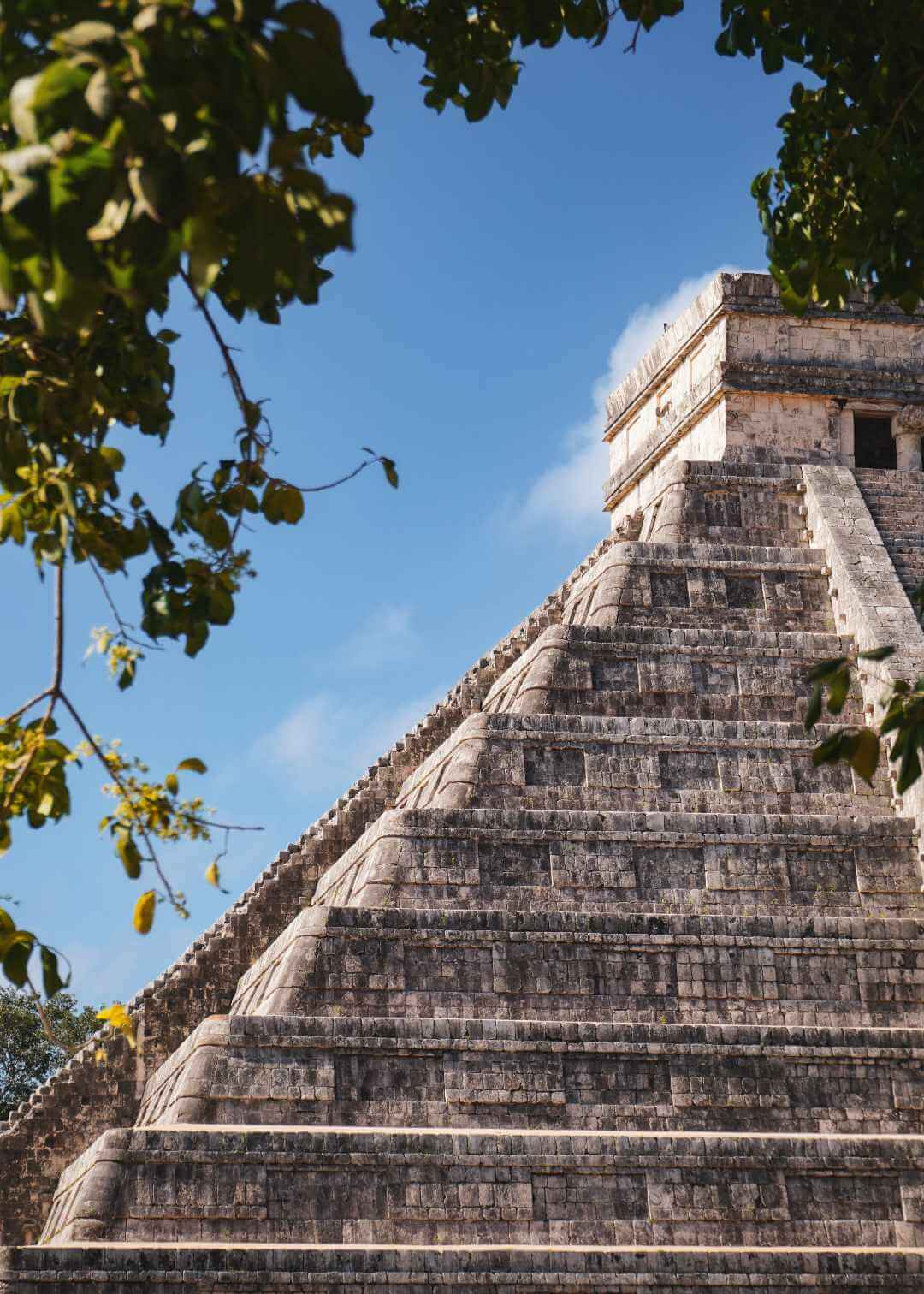 Pirámide maya en México