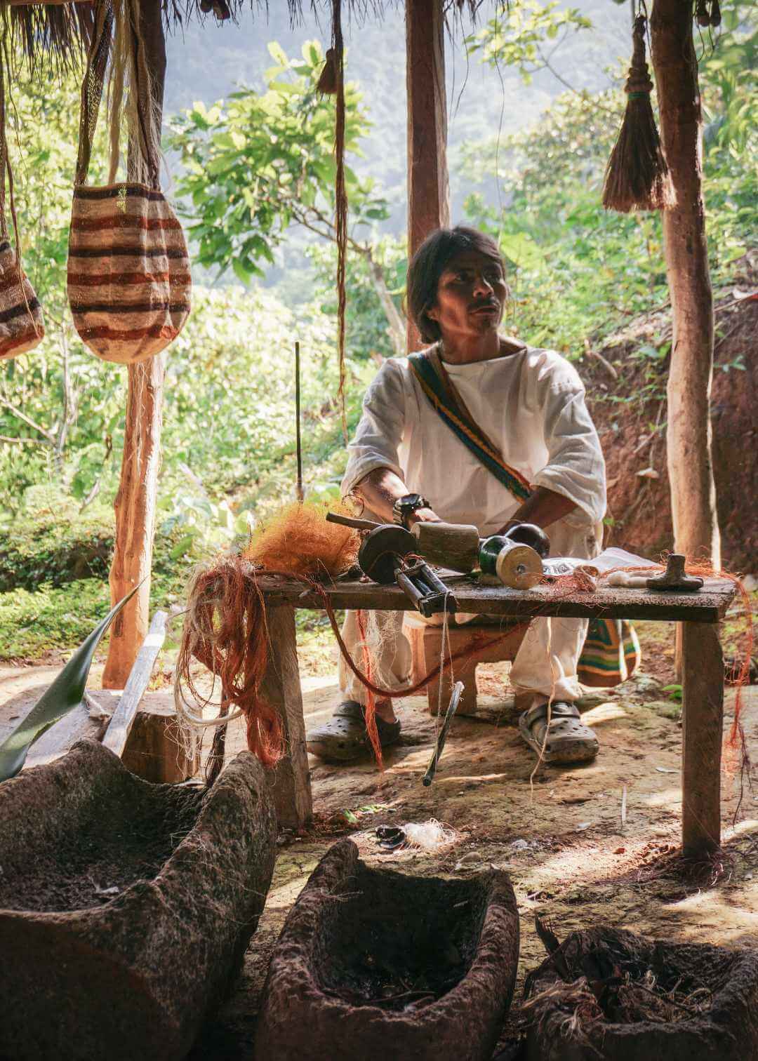 Comunidad indígena en las selvas colombianas