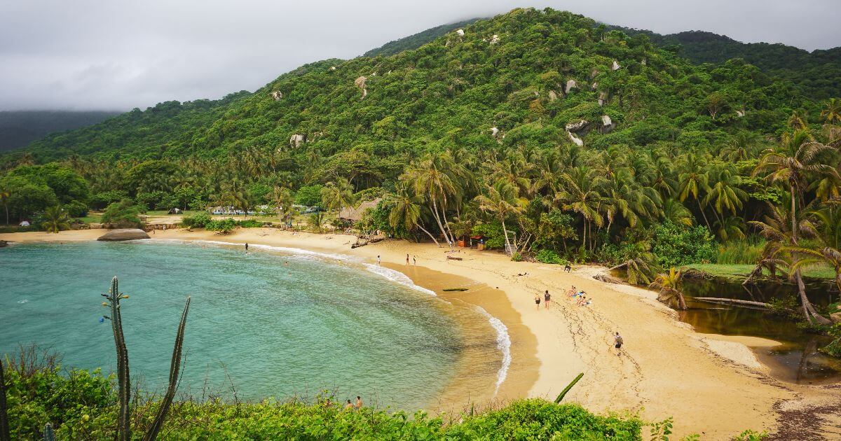 Panorámica playa Cabo San Juan