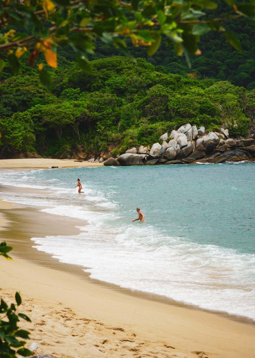 Playa nudista Boca del Saco