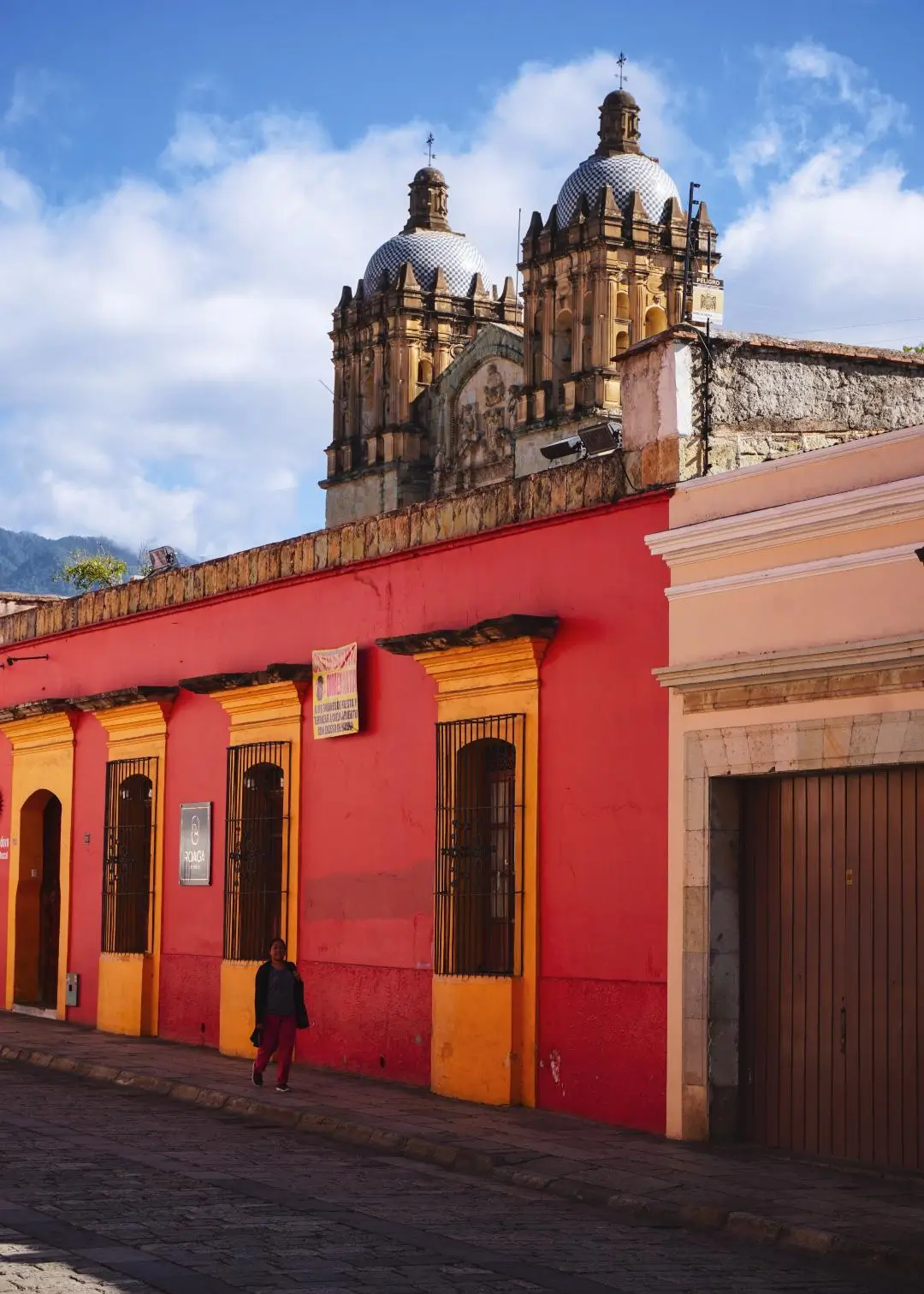 Andador turístico del centro de Oaxaca México
