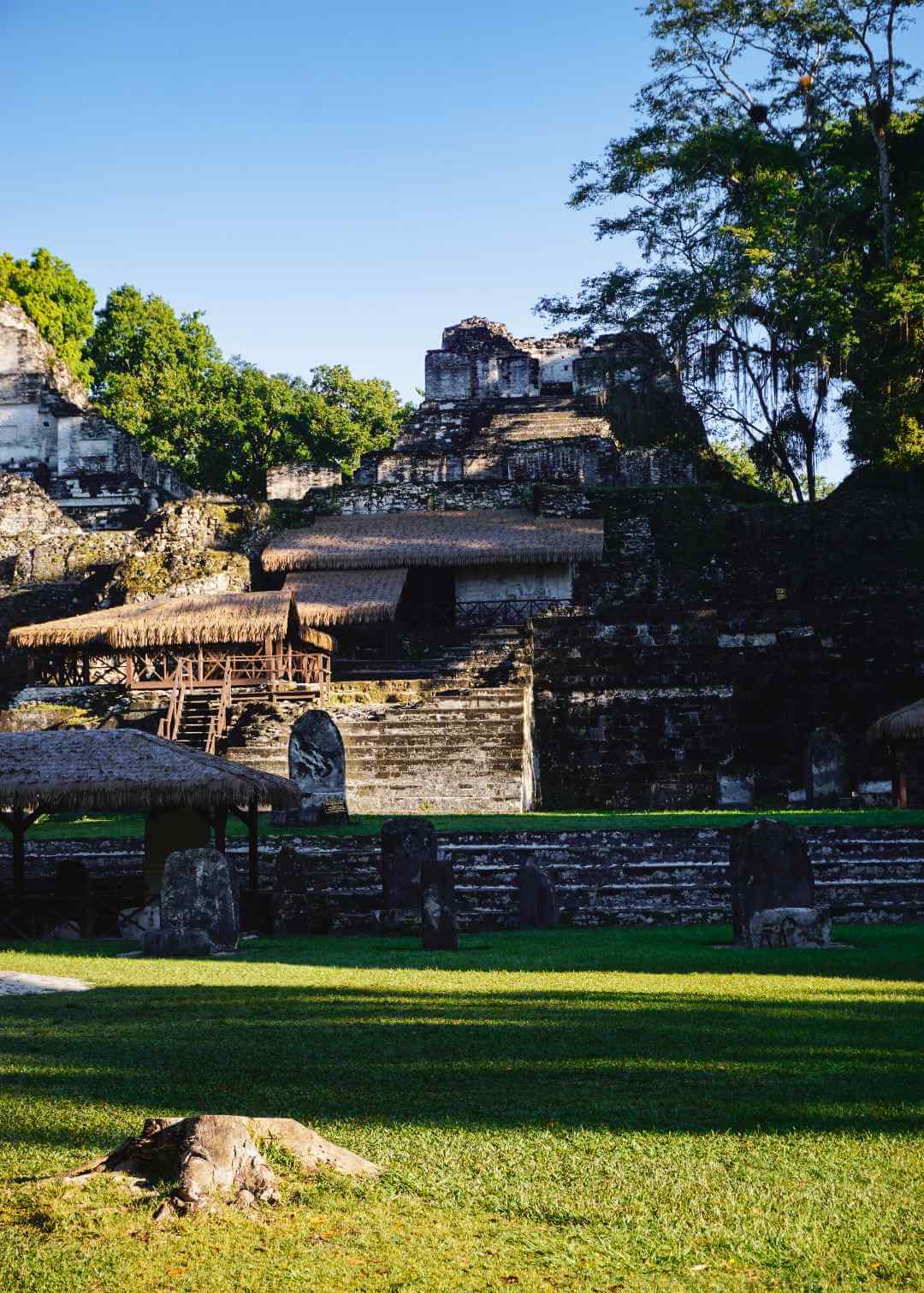 La Gran Plaza de Tikal en Guatemala