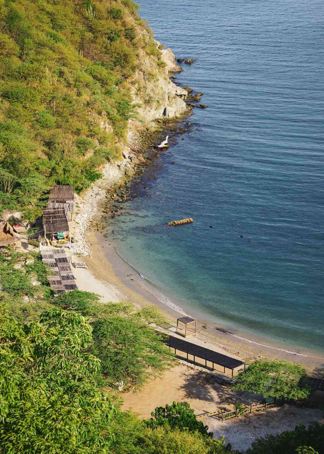 Playa en Taganga
