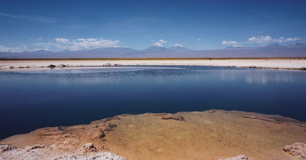 Laguna Cejar desde San Pedro Atacama