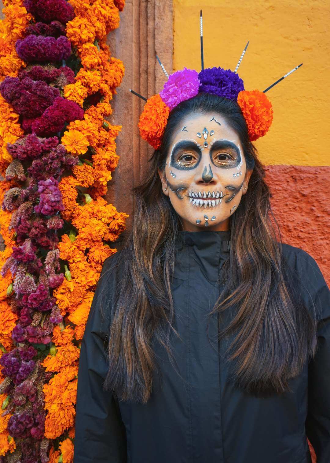 Cofundadora de Travelgrafía en el Día de Muertos de San Miguel de Allende