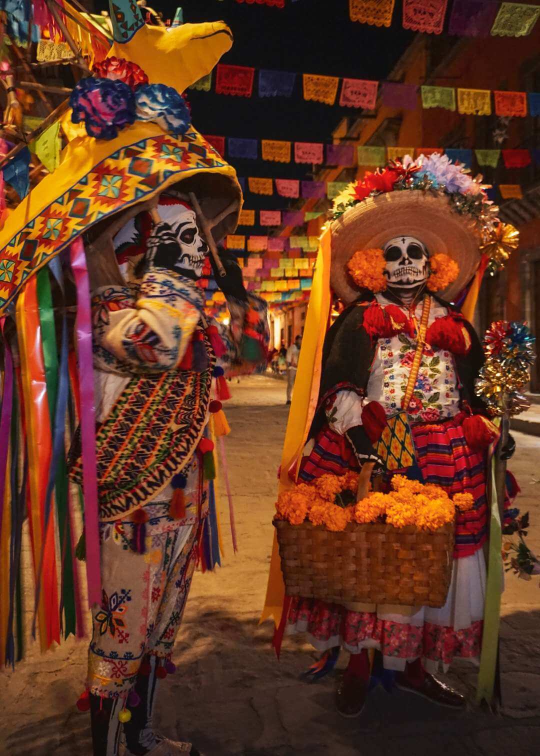Desfile de Catrinas en San Miguel de Allende Guanajuato México
