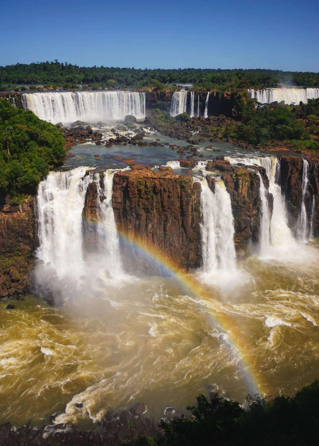 Cataratas vistas desde el lado brasileño