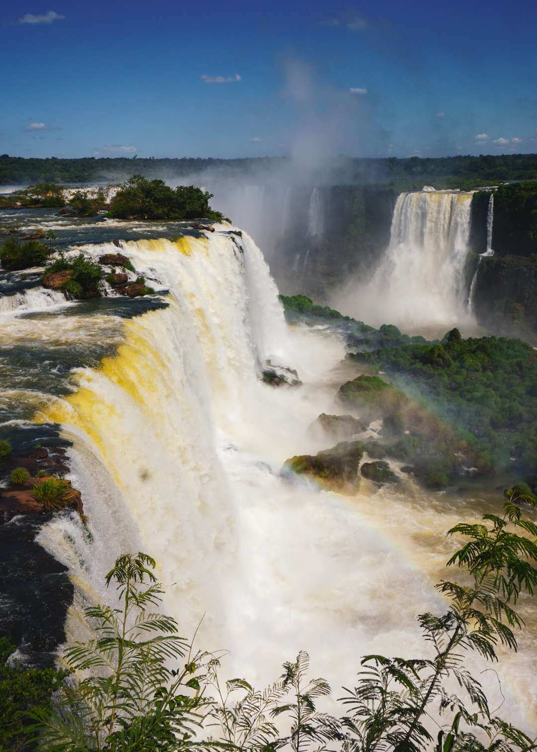 Garganta del diablo desde una vista panorámica