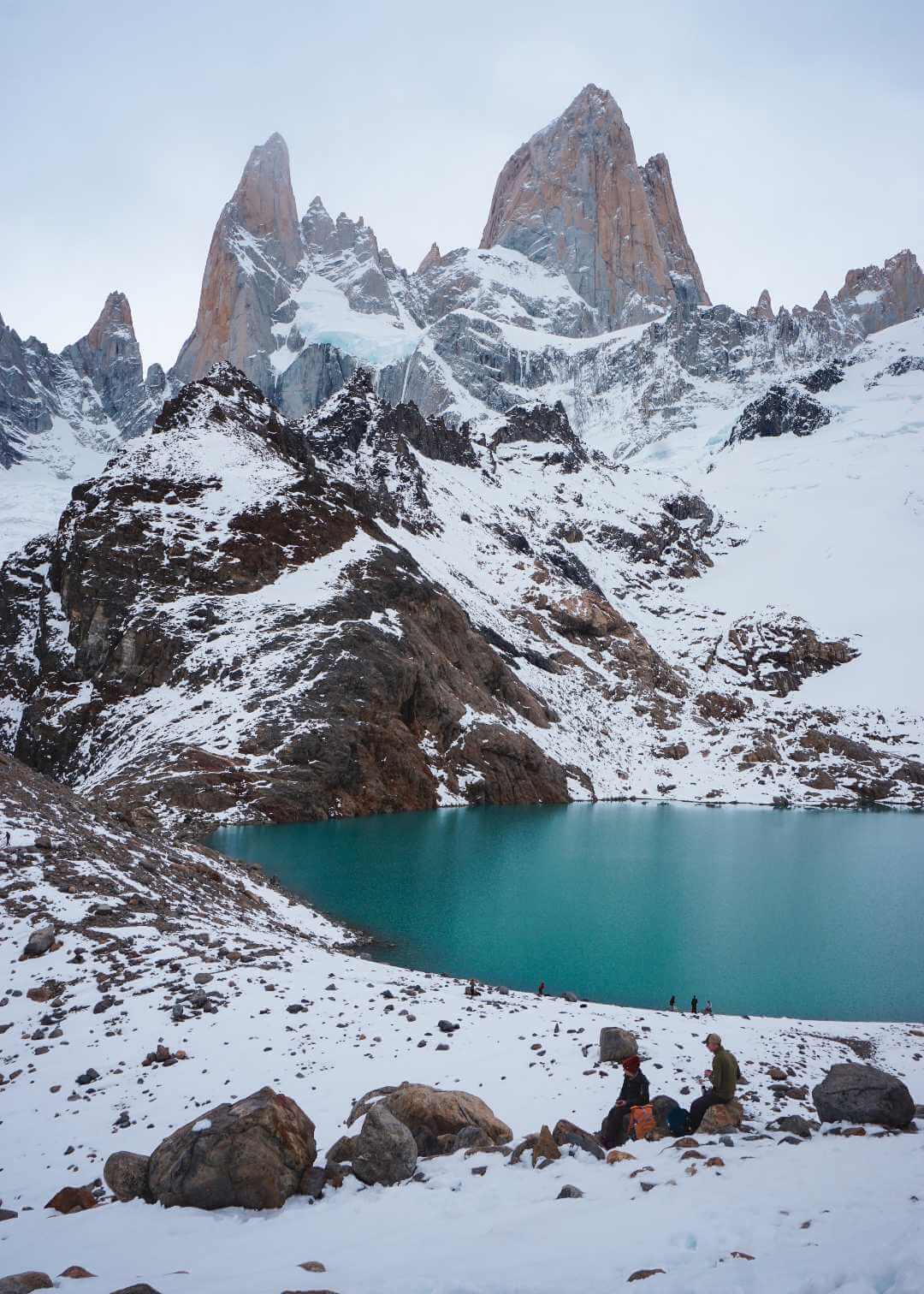 Laguna de los Tres en La Patagonia