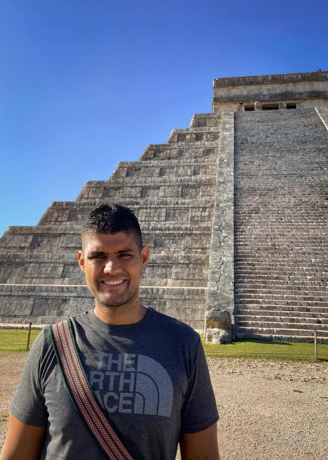 Mauricio Amaya López en Chichén Itzá