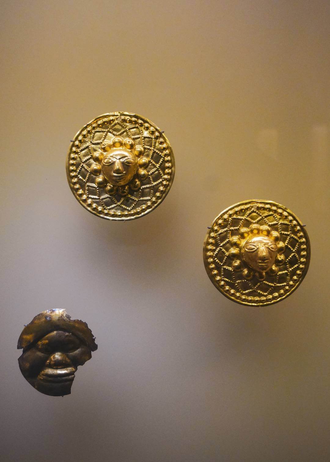 Piezas del Museo del Oro Nariño