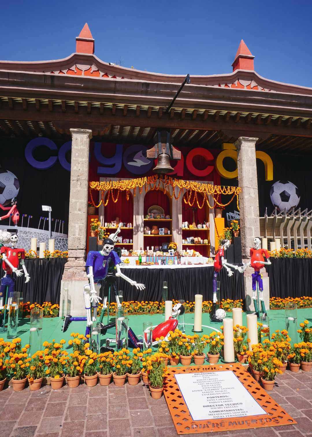 Altar de muertos en Coyoacán