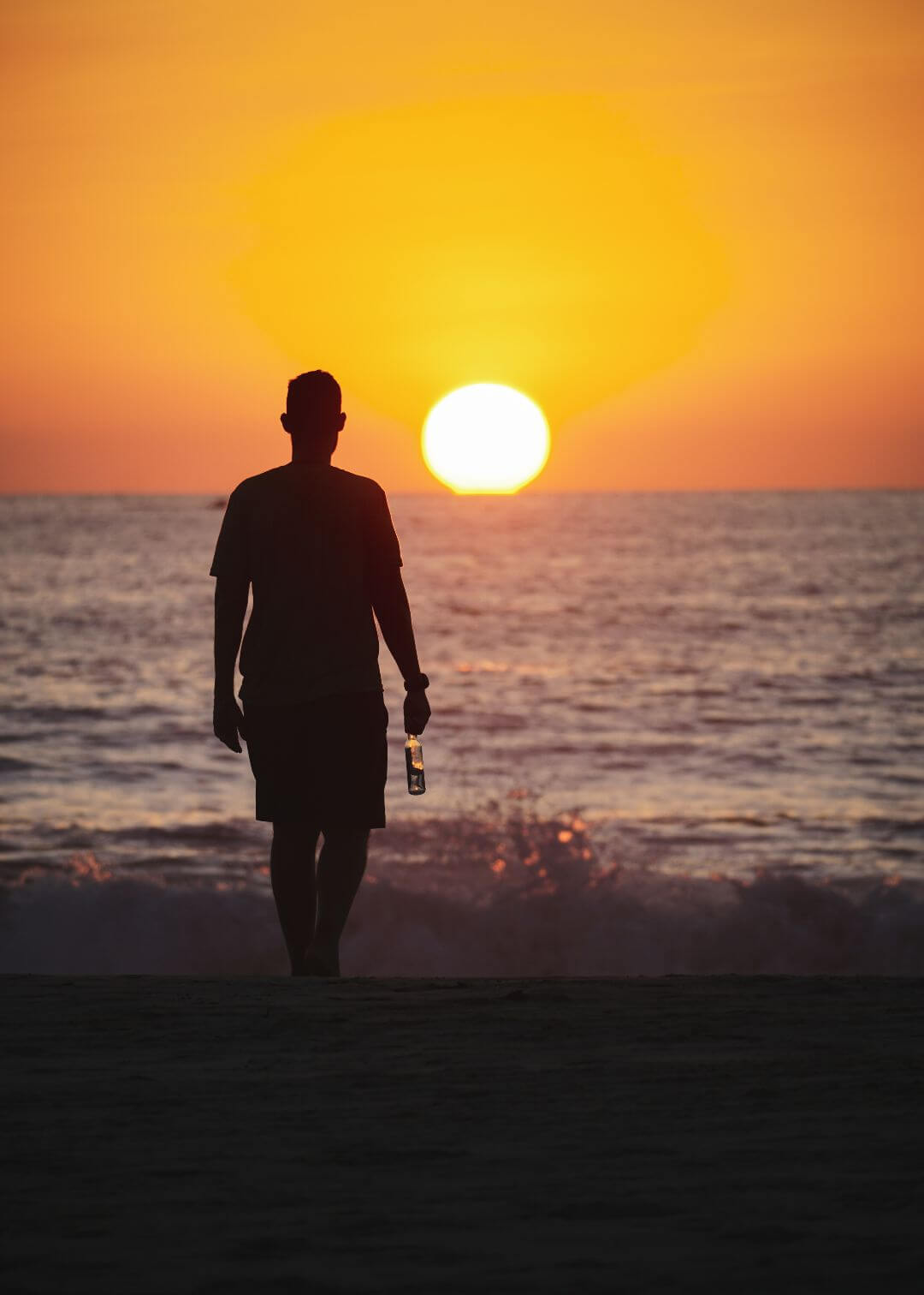 Atardecer en Playa Zicatela