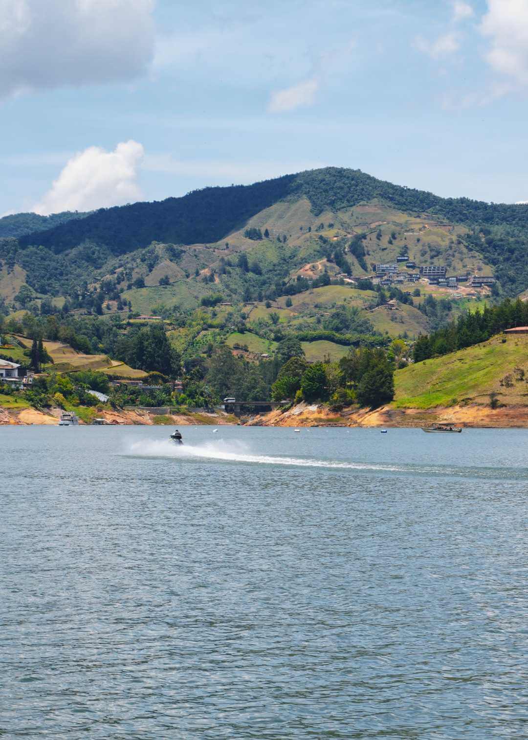 Peñol Reservoir from Guatapé