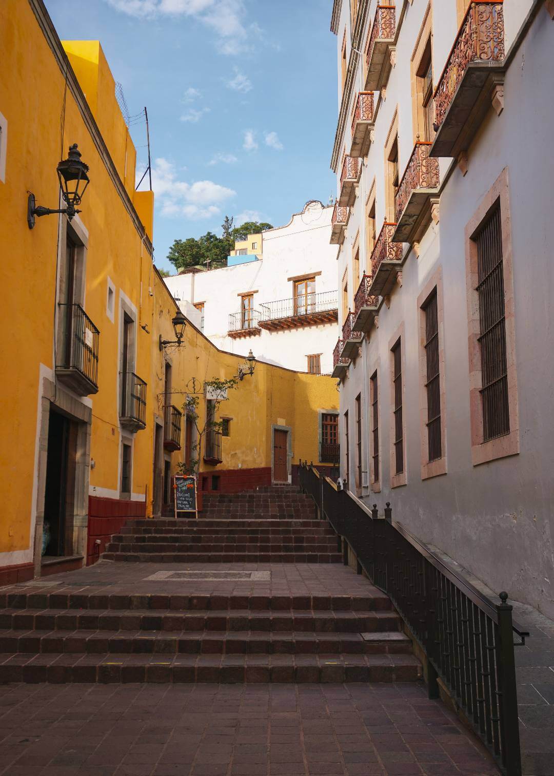 Callejones del centro histórico de Guanajuato