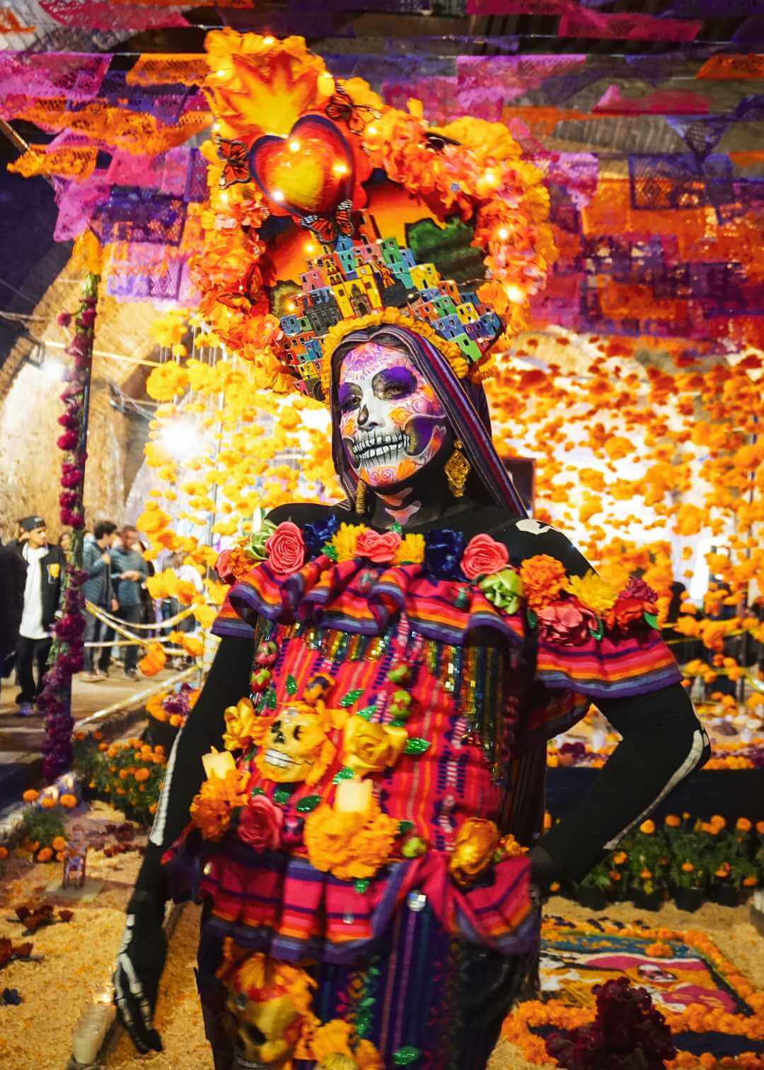 Día de Muertos en ciudad de Guanajuato