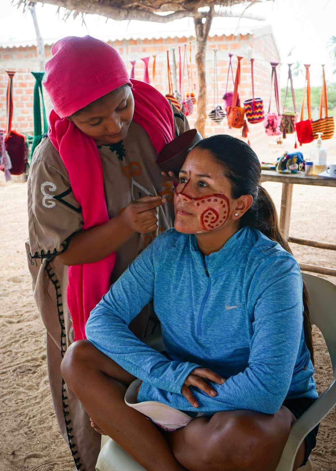 Intercambio cultural en ranchería wayuú