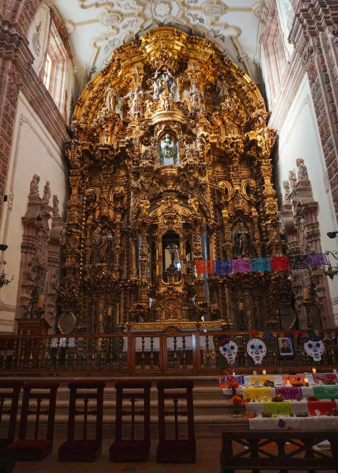 Interior de la Iglesia de la Mina Valenciana