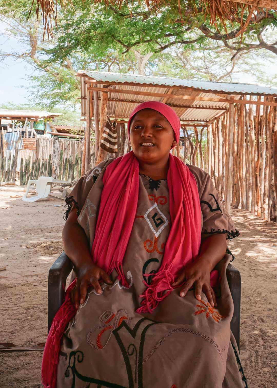 Tarde ranchería wayuu en Camarones La Guajira