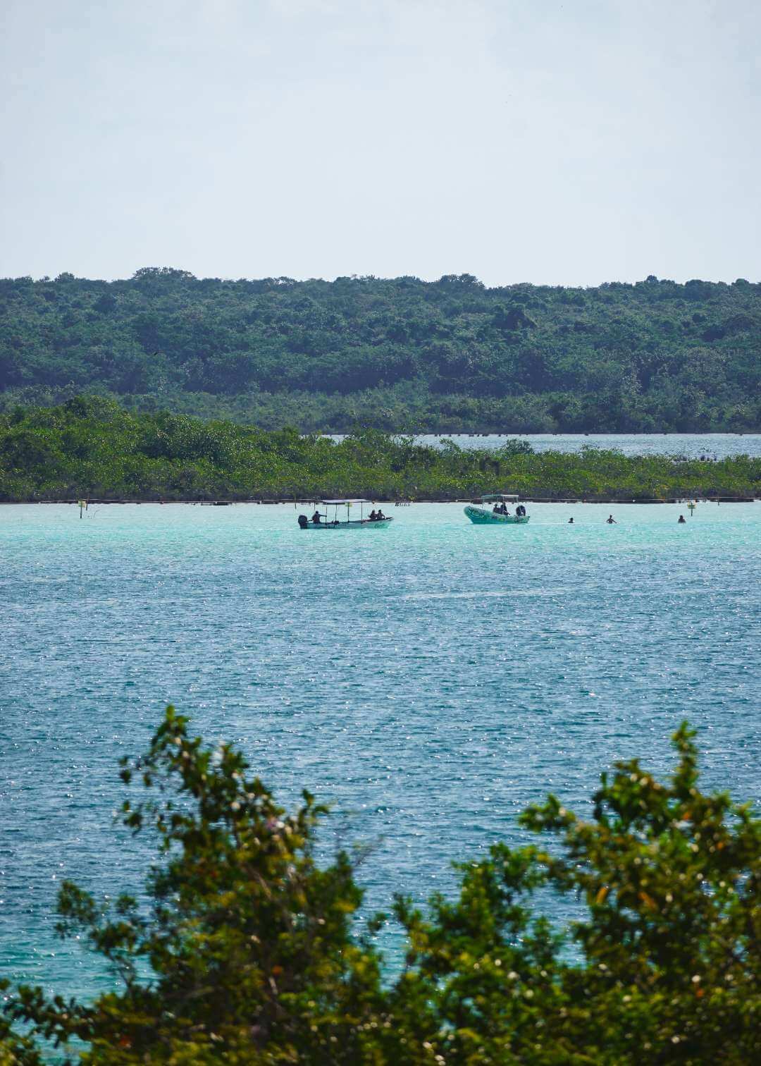 Laguna en Quintana Roo México