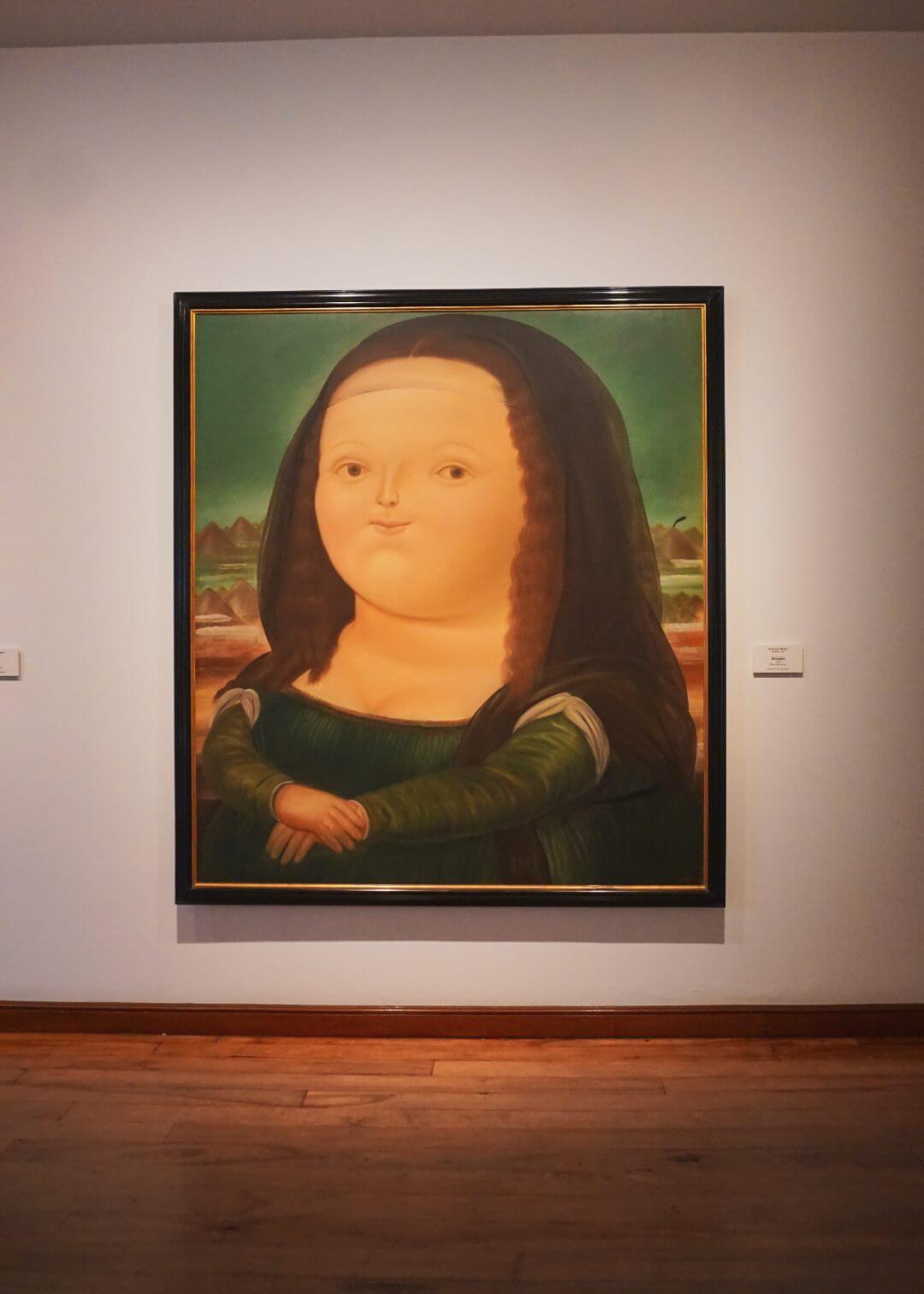 Mona Lisa de Fernando Botero