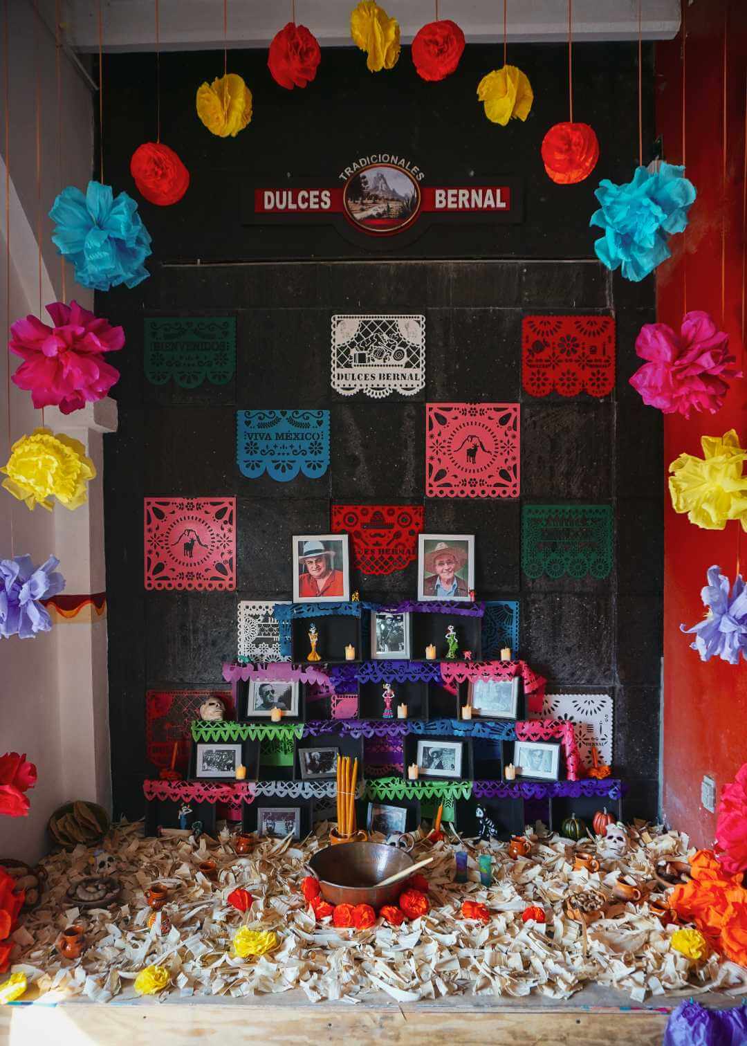 Altar de muertos en Bernal