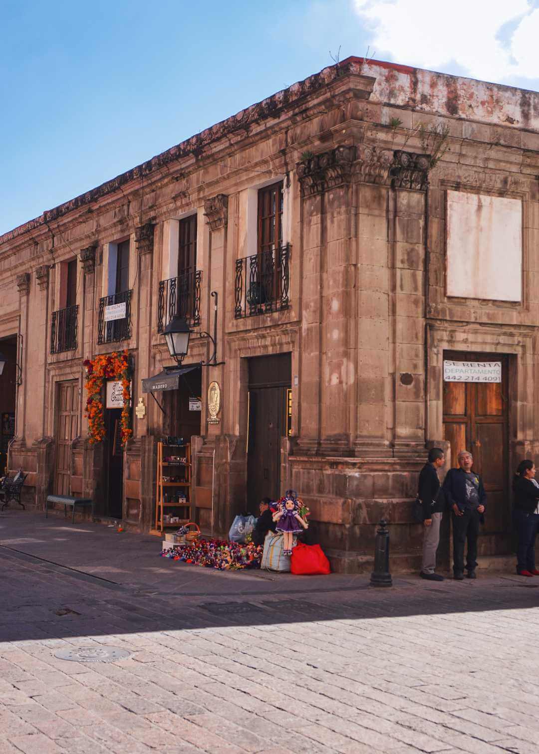 Calles del Centro Histórico de Santiago de Querétaro