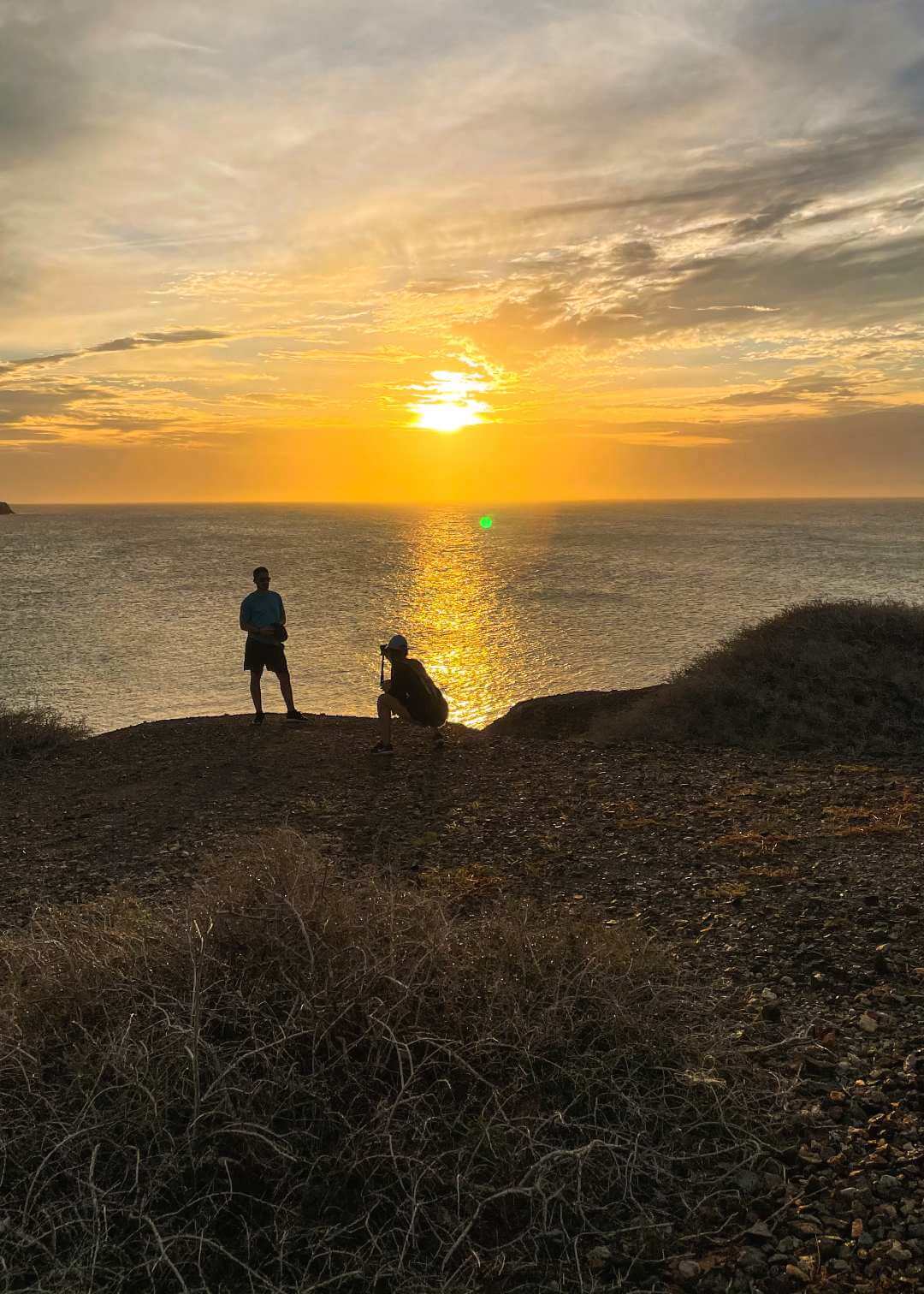 Atardecer en El Cabo de la Vela Colombia