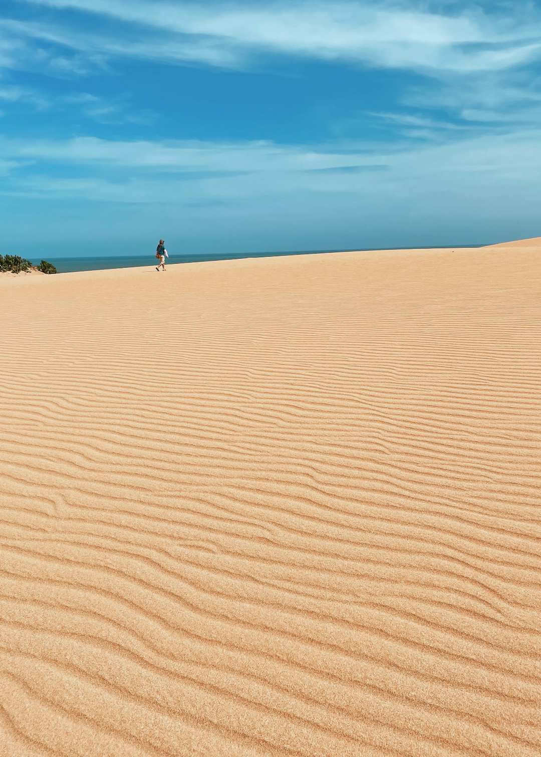 Hermosas dunas en Punta Gallinas