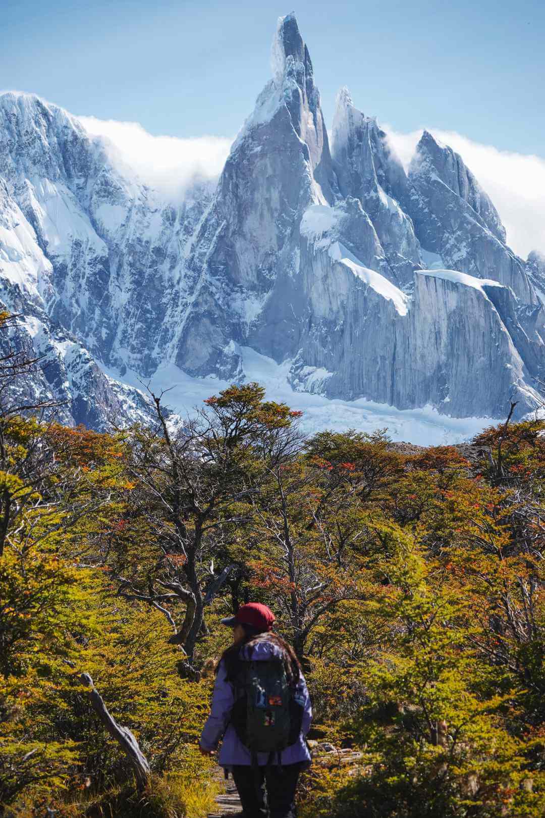 Senderos en El Chaltén en otoño