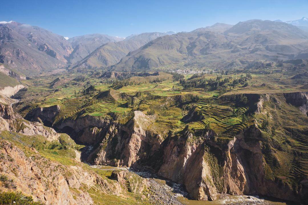 Terrazas en el Valle del Colca