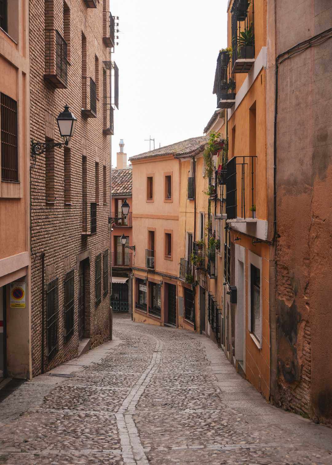 Callejuelas empedradas de la juderíaCallejuelas empedradas de la judería