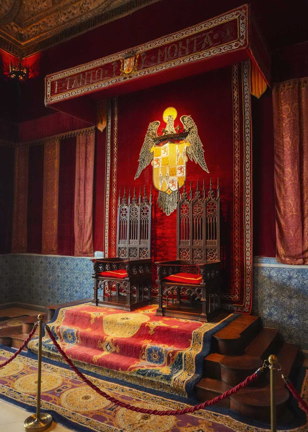 Trono Alcázar de Segovia