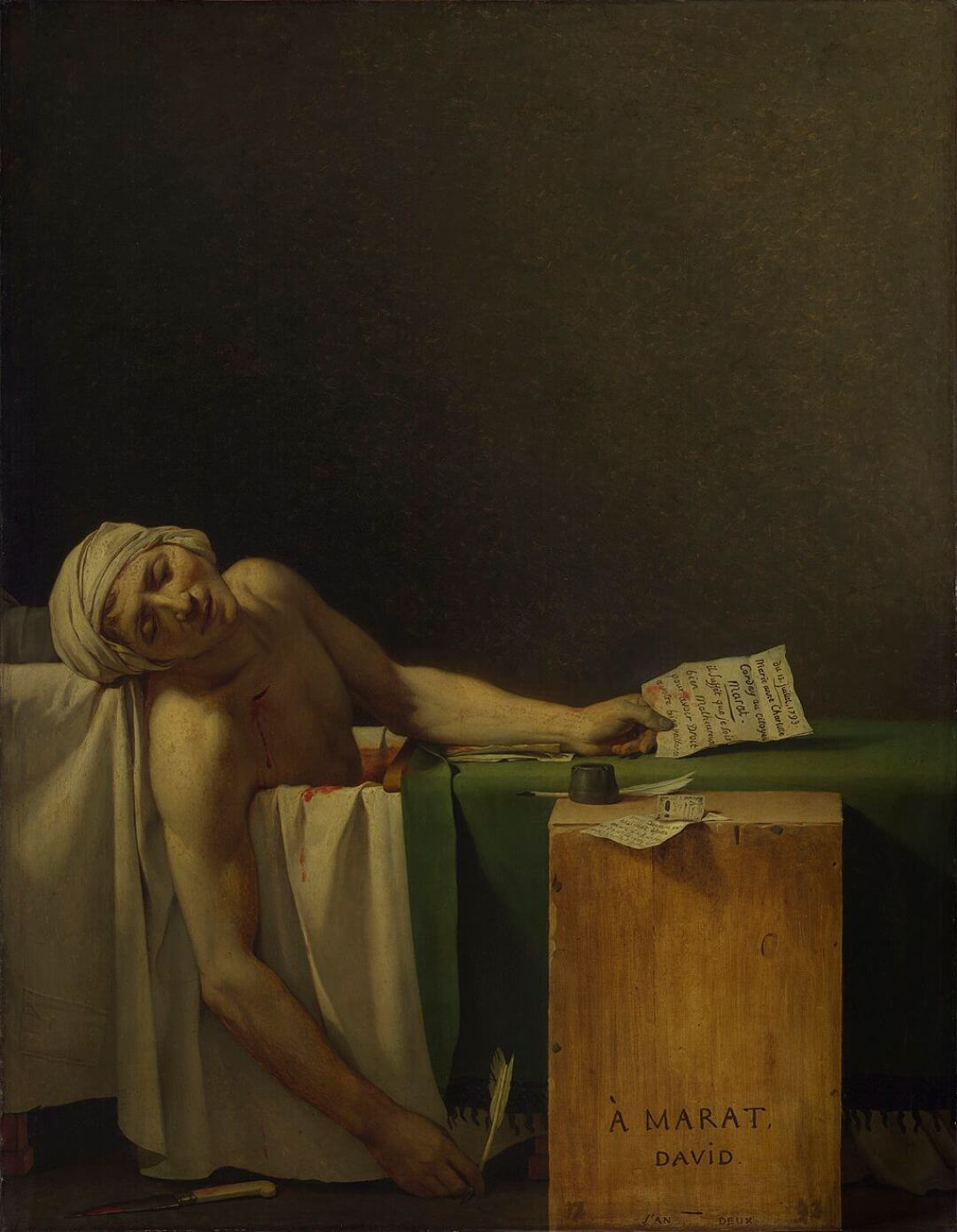 La muerte de Marat