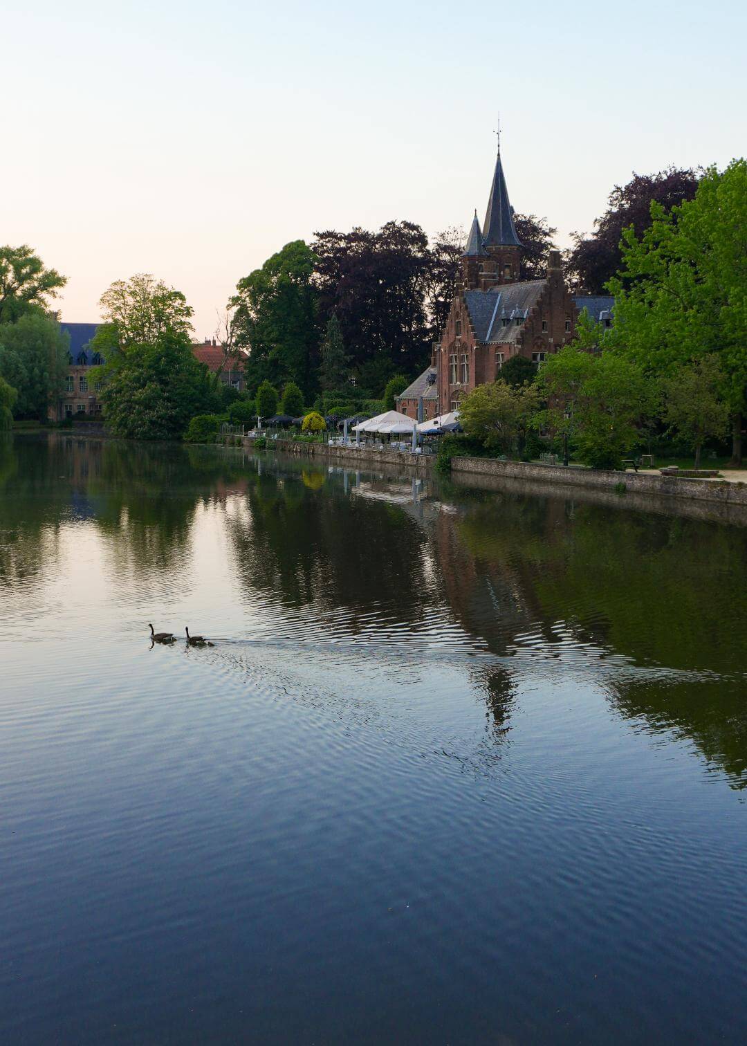 Lago del Amor en Brujas